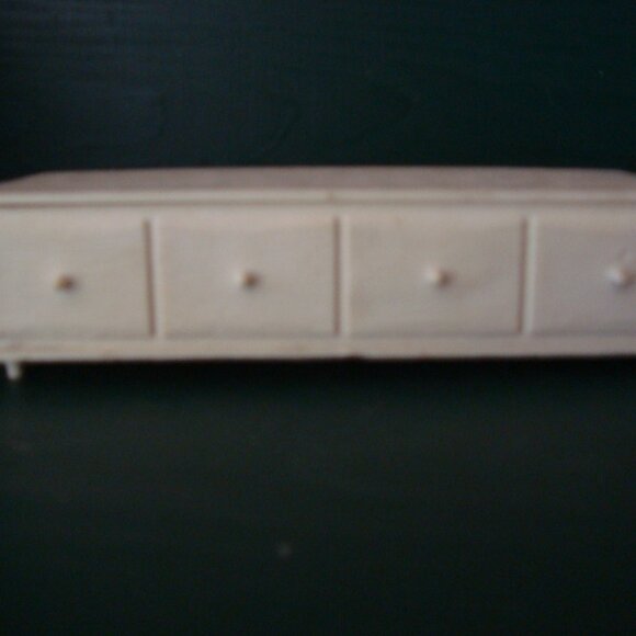 Vintage 1960 Barbie Susy Goose Doll Furniture One Drawer Dresser Hope Chest - Picture 2 of 5